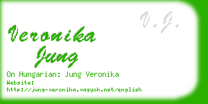 veronika jung business card